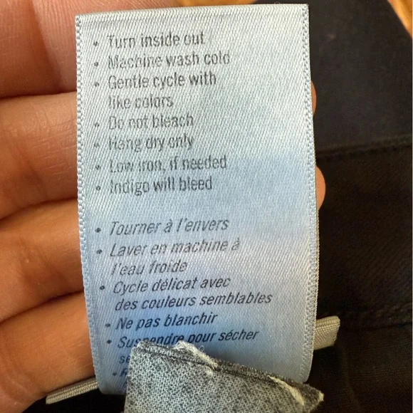 PAIGE Genevieve Black Denim Jeans Flare Bell Bottom‎ Stretch Retro High Rise 29 - Picture 9 of 10